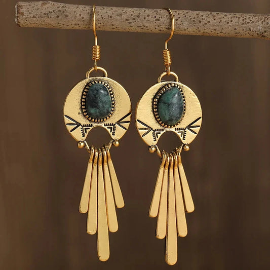 Retro Bohemian Lange Ohrringe