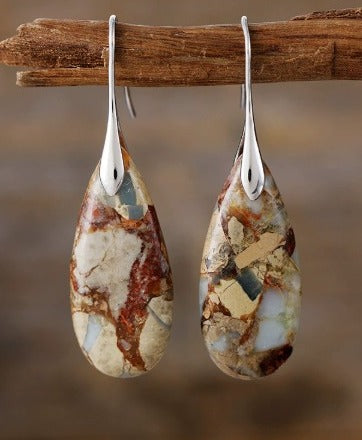 Schicke ovale Ste earrings