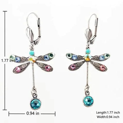 Elegante Libellen Design Ohrringe