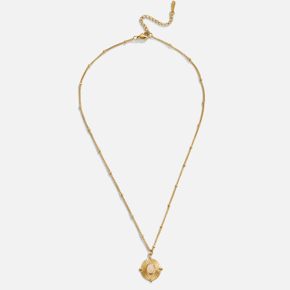 Monique Vintage Stein Halskette