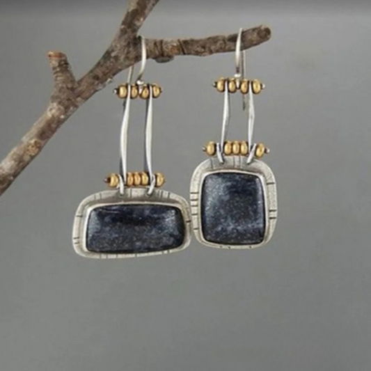 Klassische Silber Vintage Ohrringe