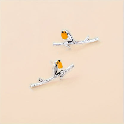 Cartoon Tier Vogel Ohrringe