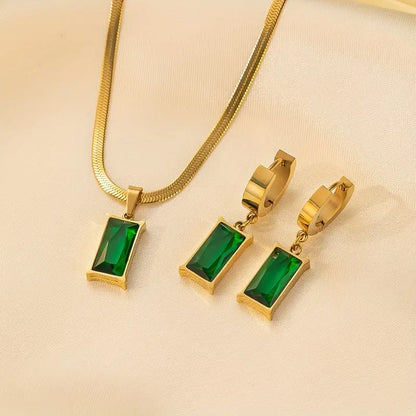 Elegantes Iselotte Verdain Gold Schmuckset