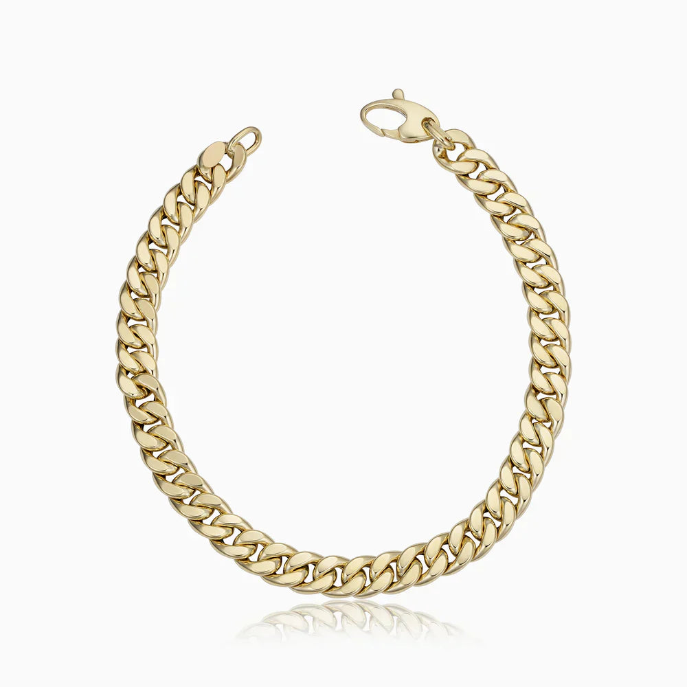 Antiker Gold Estate Cuban Armband