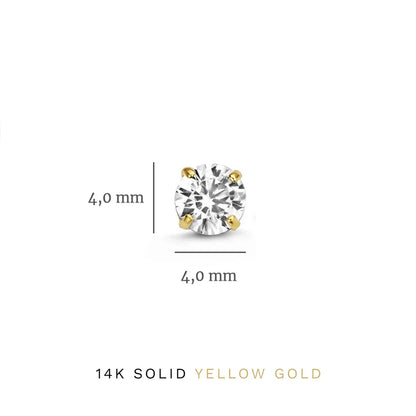 Elegantes Goldstein Ohrringe Set