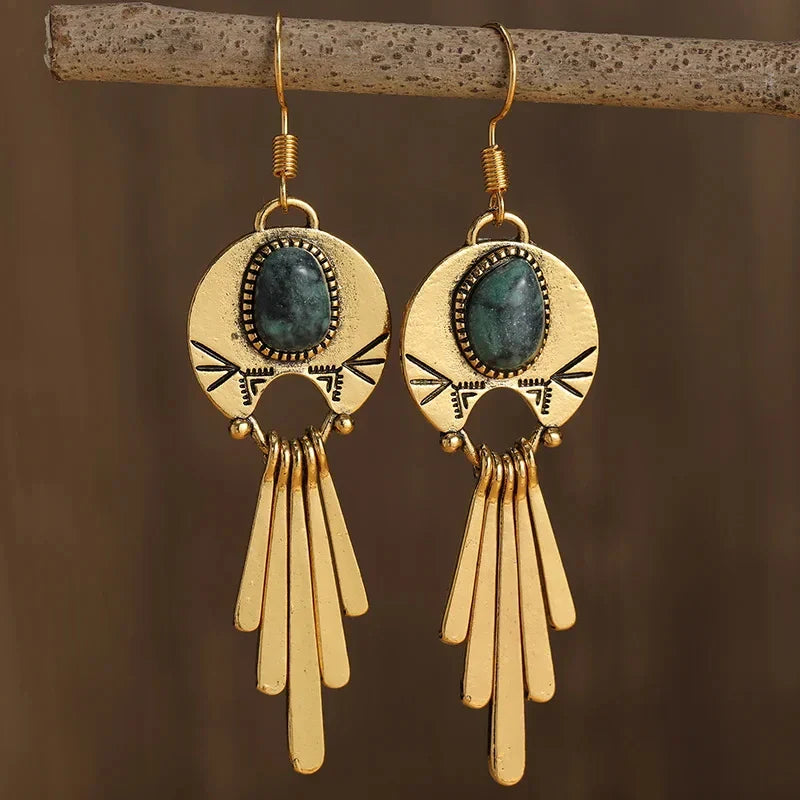 Retro Bohemian Lange Ohrringe