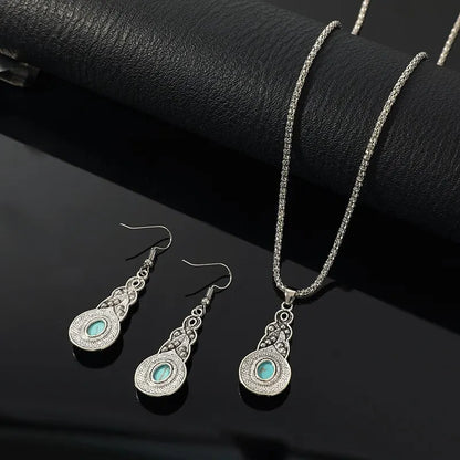 Vintage Türkissteine Schmuckset