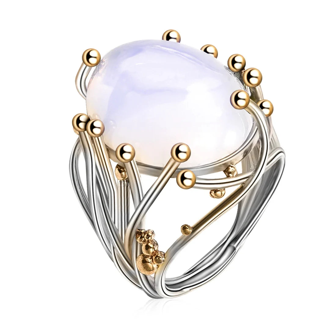 Galaxy Aura Mondstein Statement Ring