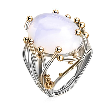 Galaxy Aura Mondstein Statement Ring