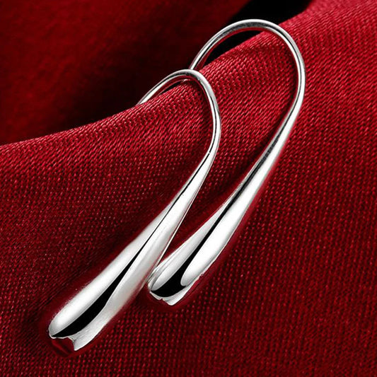 Ohrringe in Tropfenform aus Sterlingsilber