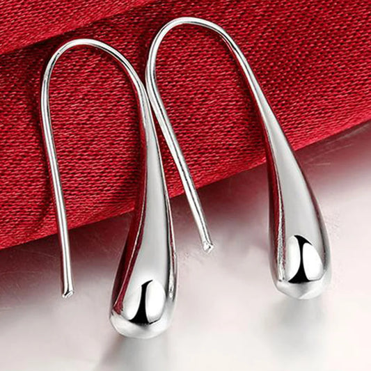 Ohrringe in Tropfenform aus Sterlingsilber