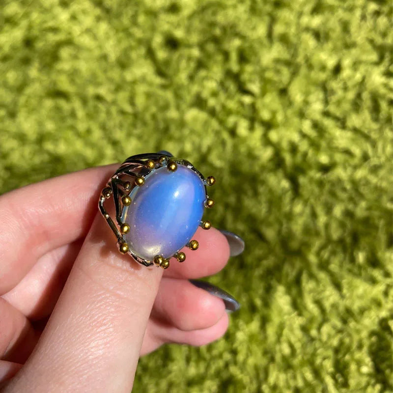 Galaxy Aura Mondstein Statement Ring
