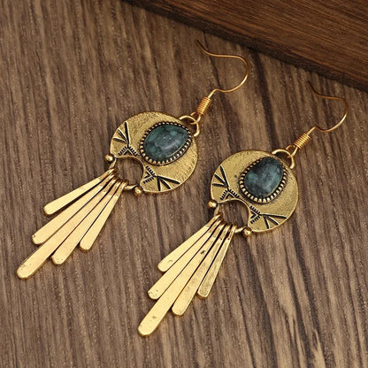 Retro Bohemian Lange Ohrringe