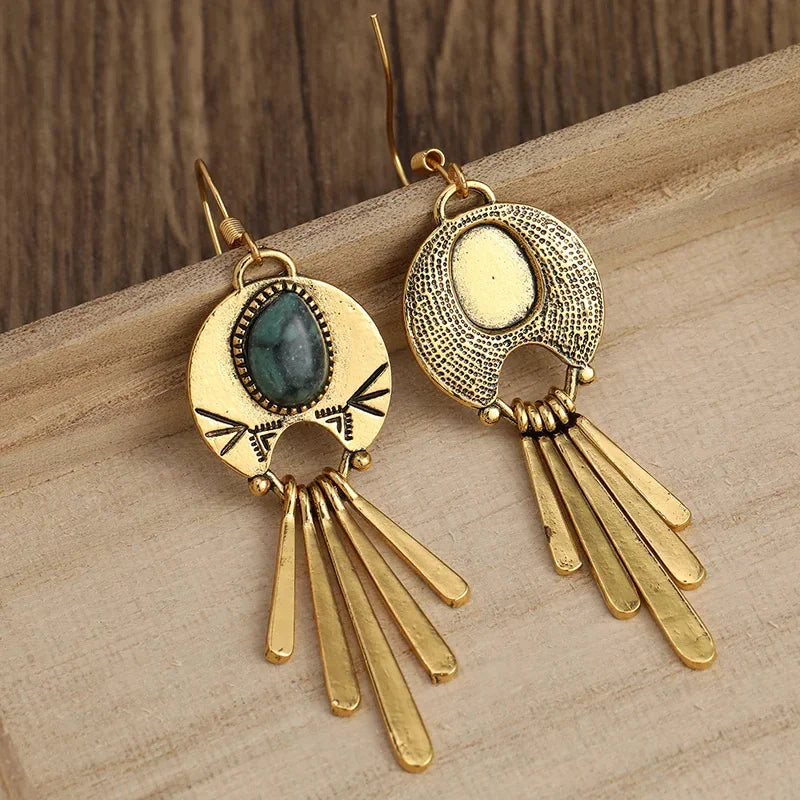 Retro Bohemian Lange Ohrringe