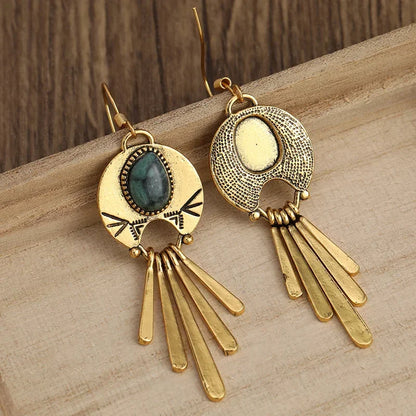 Retro Bohemian Lange Ohrringe
