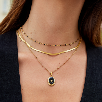 Schlangenkette Gold Halskette