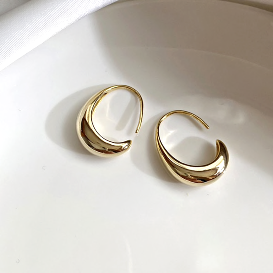 Elegant - Goldohrringe