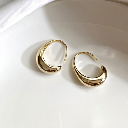 Elegant - Goldohrringe