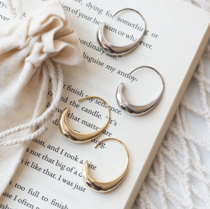 Elegante - Goldohrringe