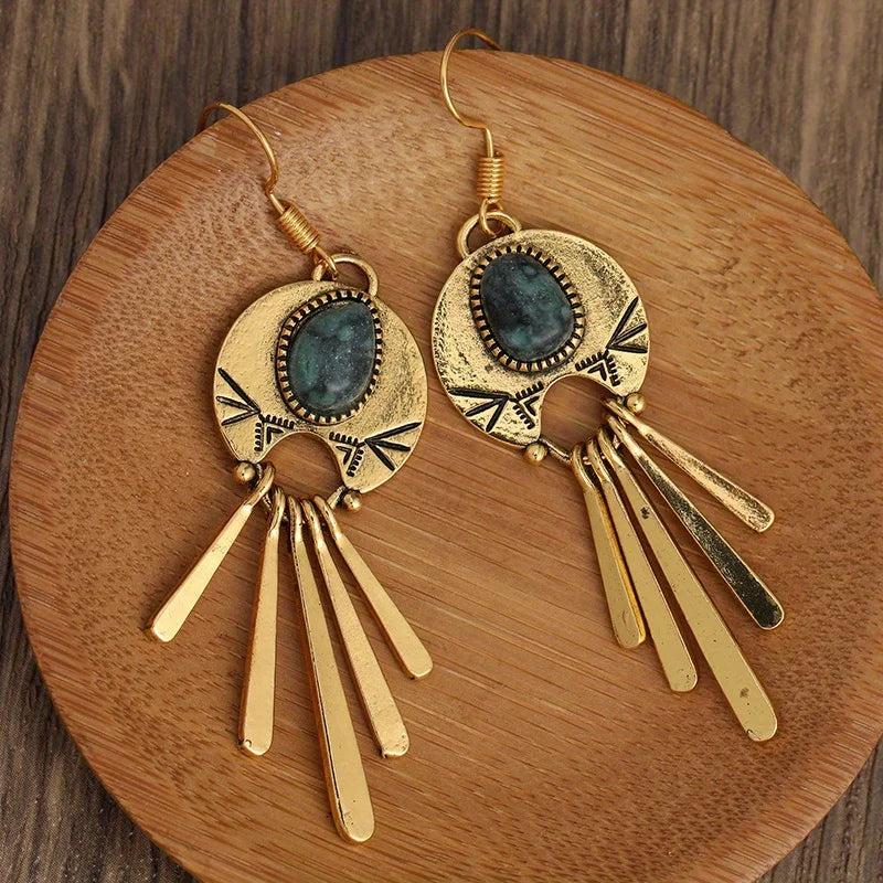 Retro Bohemian Lange Ohrringe