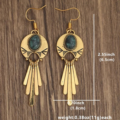 Retro Bohemian Lange Ohrringe
