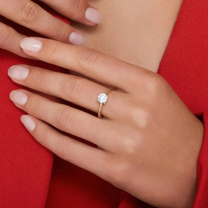 Exklusiver Goldband-Gem-Ring