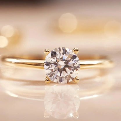 Exklusiver Goldband-Gem-Ring