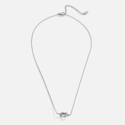 Collier en argent Adela Knot