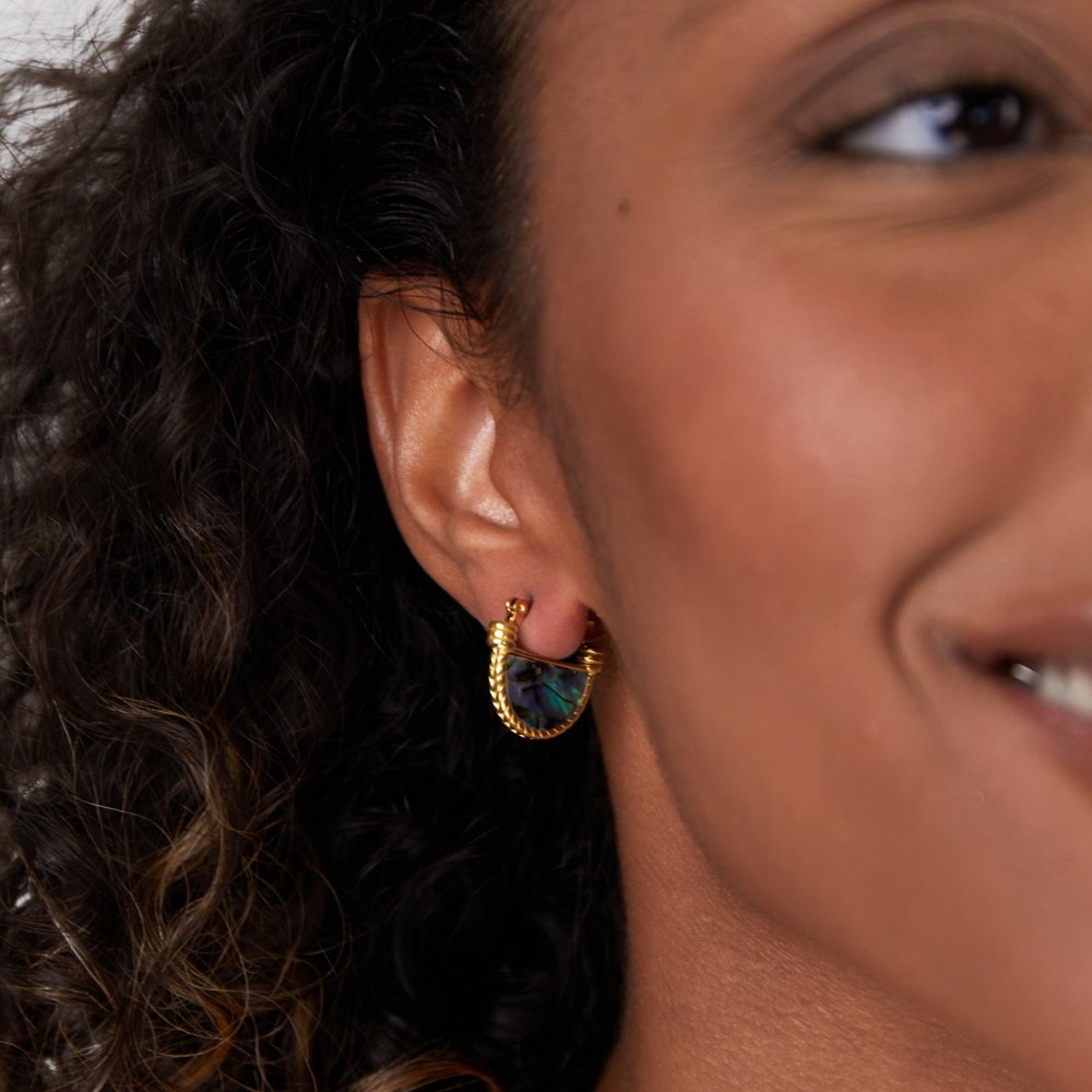 Amalfi Türkis Muschelkette