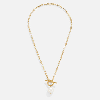 Eva Süßwasserperlen Goldkette