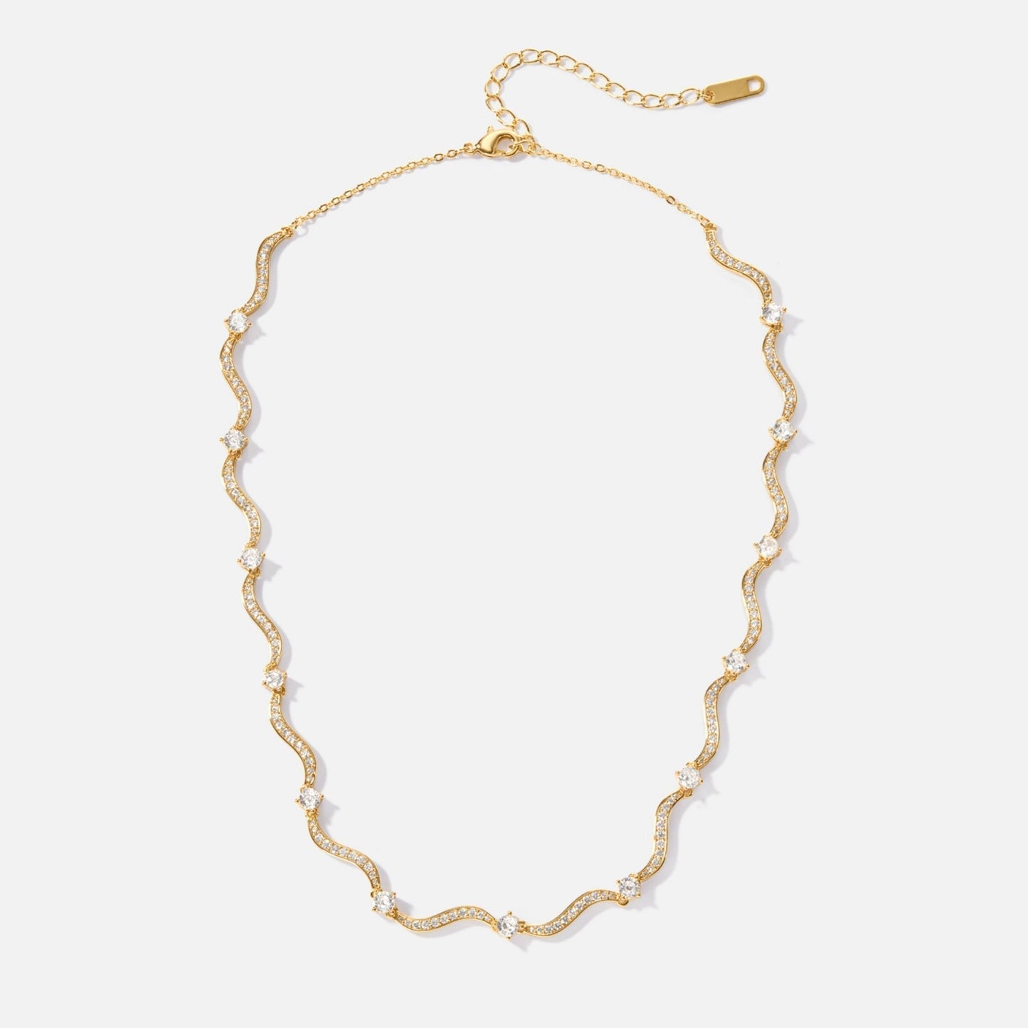 Collier Freya Crystal Wave