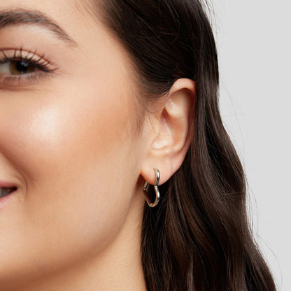 Herz Silber Ohrringe