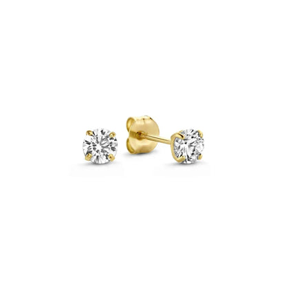 Elegantes Goldstein Ohrringe Set