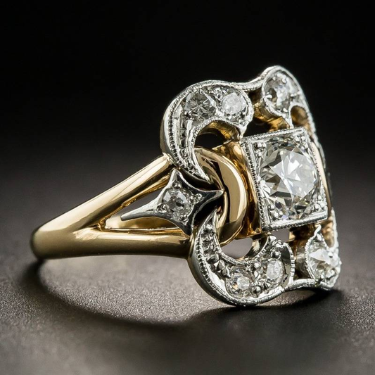 Radiance - Vintage Zirkonia Ring