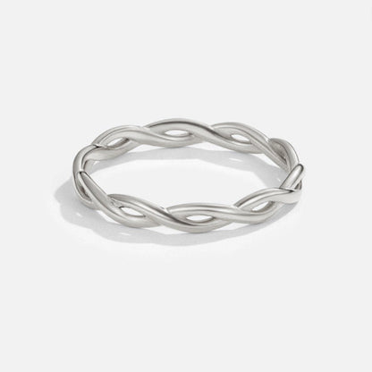 Infinity 18K Silber Dreh-Ring
