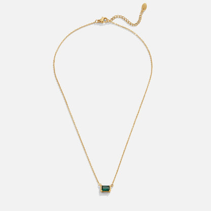 Moni Grünes Smaragd-Halsband
