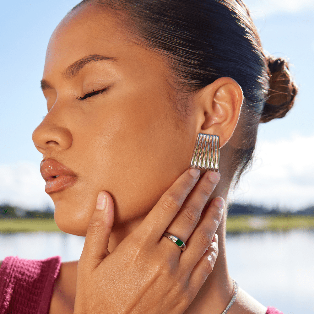 Nova Silber Ohrringe