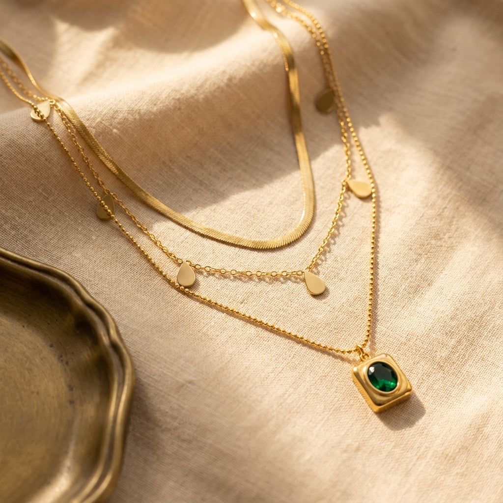 Serenna Virelle Halskette Set