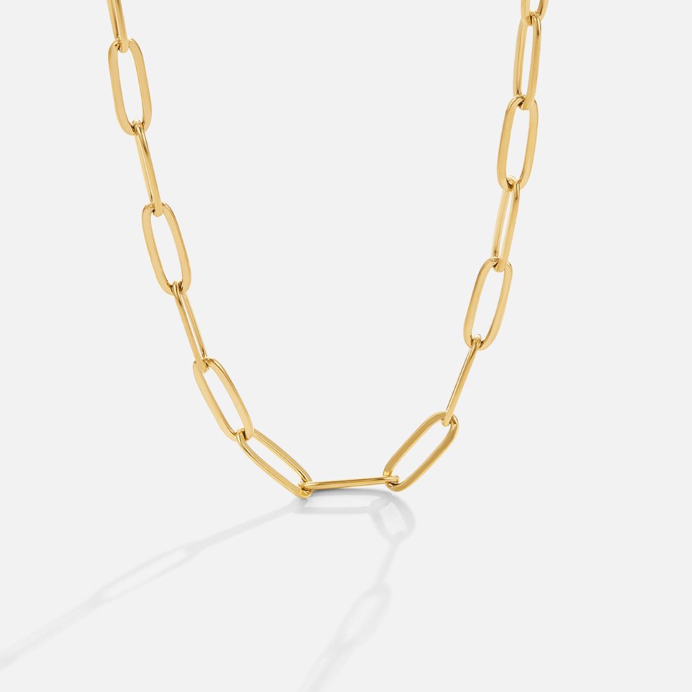 Clip Gold Halskette
