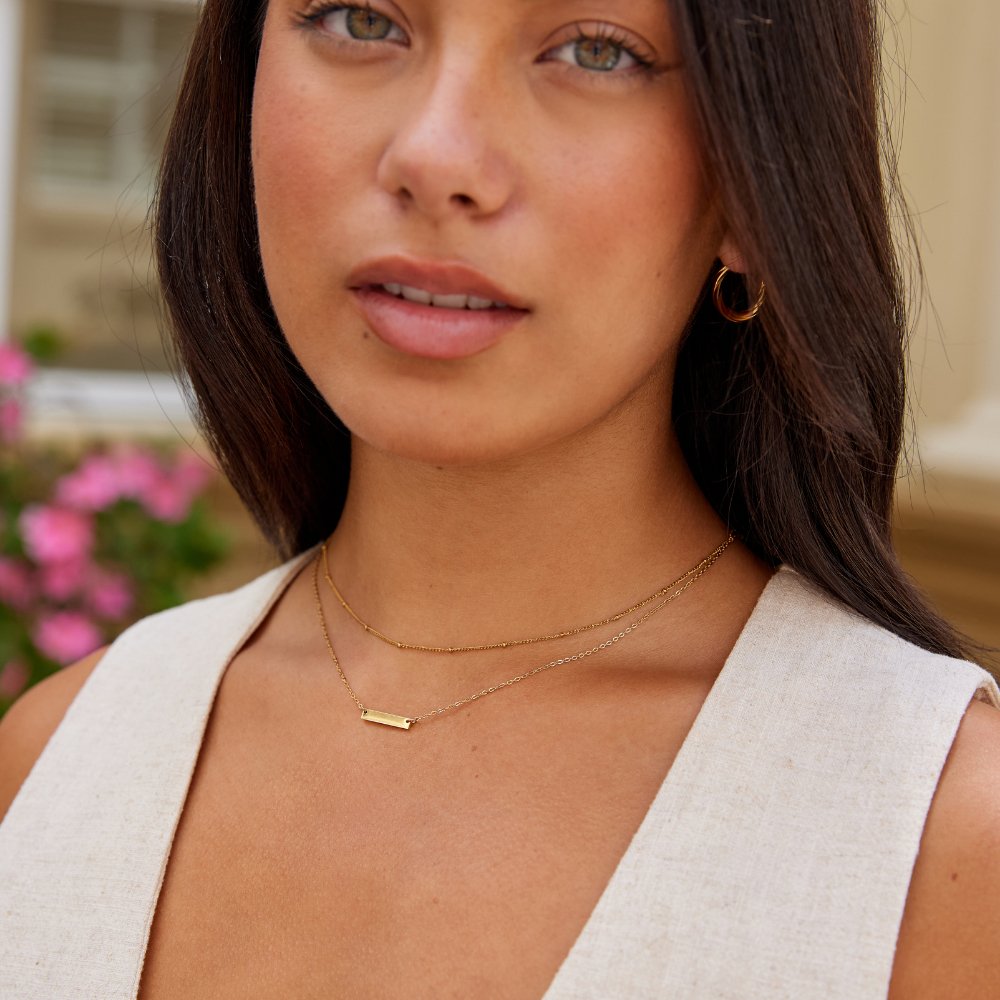 Collier Rina Goldbarren