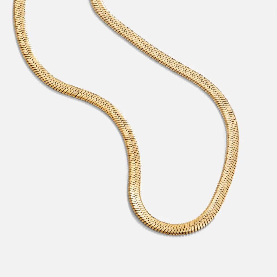 Schlangenkette Gold Halskette