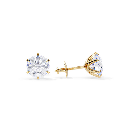 Elegante Tera Gold Tropfenohrringe